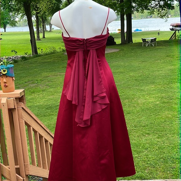 Alfred Angelo elegant tea/maxi dress 8 - Picture 4 of 12